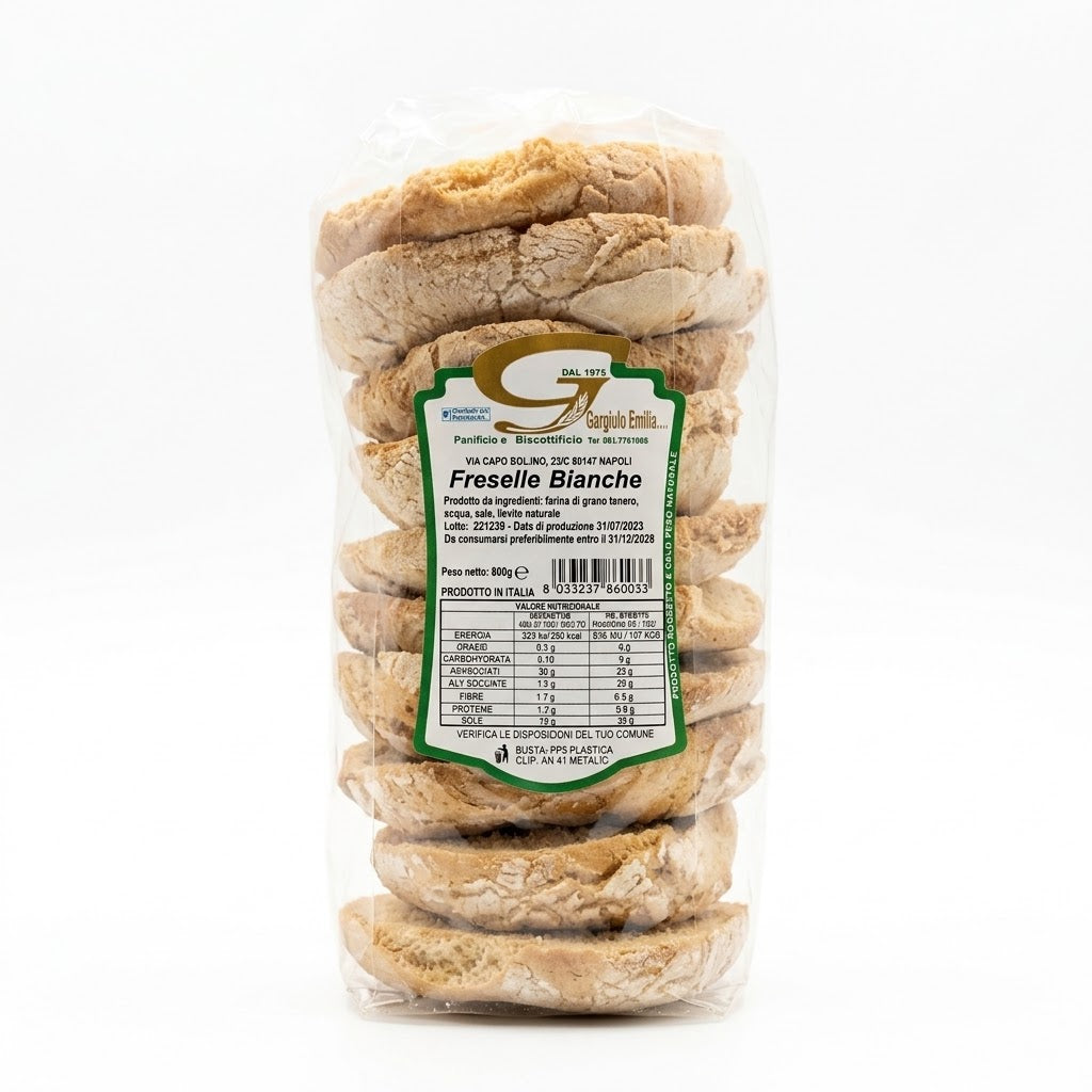 Gargiulo Emilia Freselle Bianche 500g – Neapolitan Bread Toasts