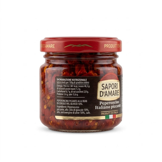 Sapori D'Amare Spicy Italian Chili Peppers in Oil 100g