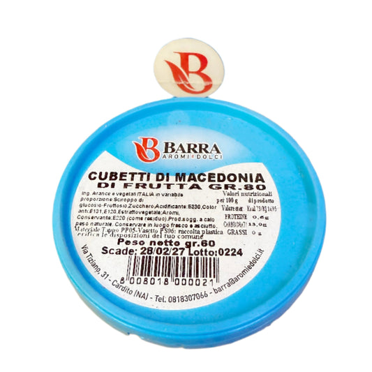 Barra Cubetti Di Macedonia Di Frutta 80g