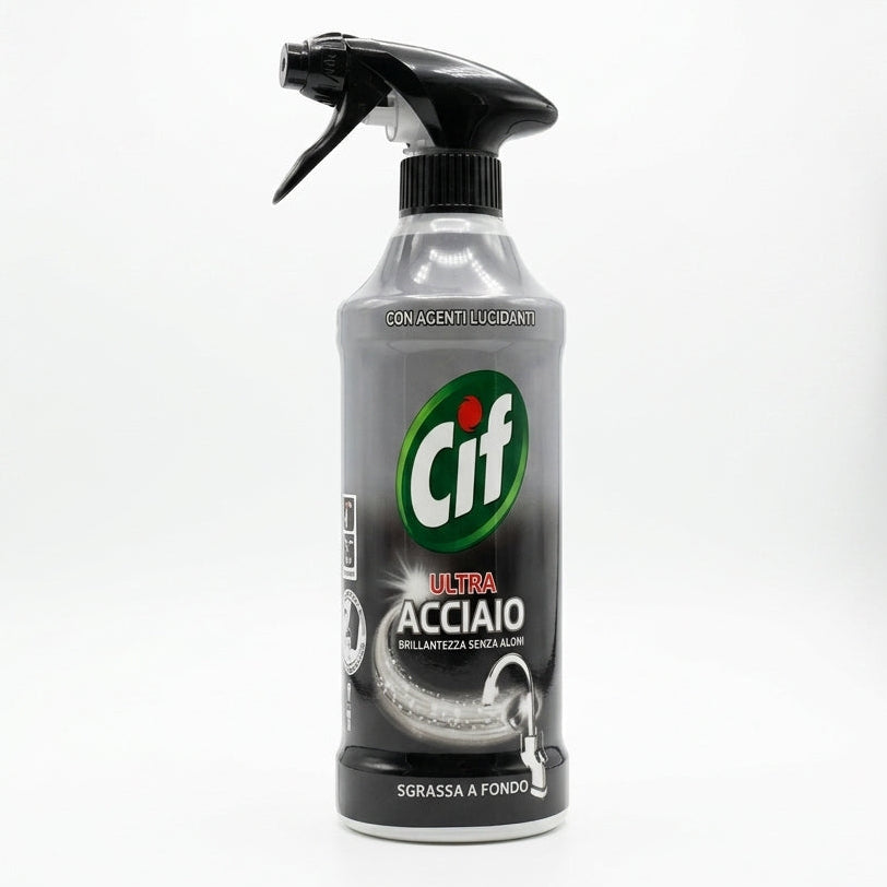 Cif Ultra Acciaio Stainless Steel Cleaner Spray 500ml