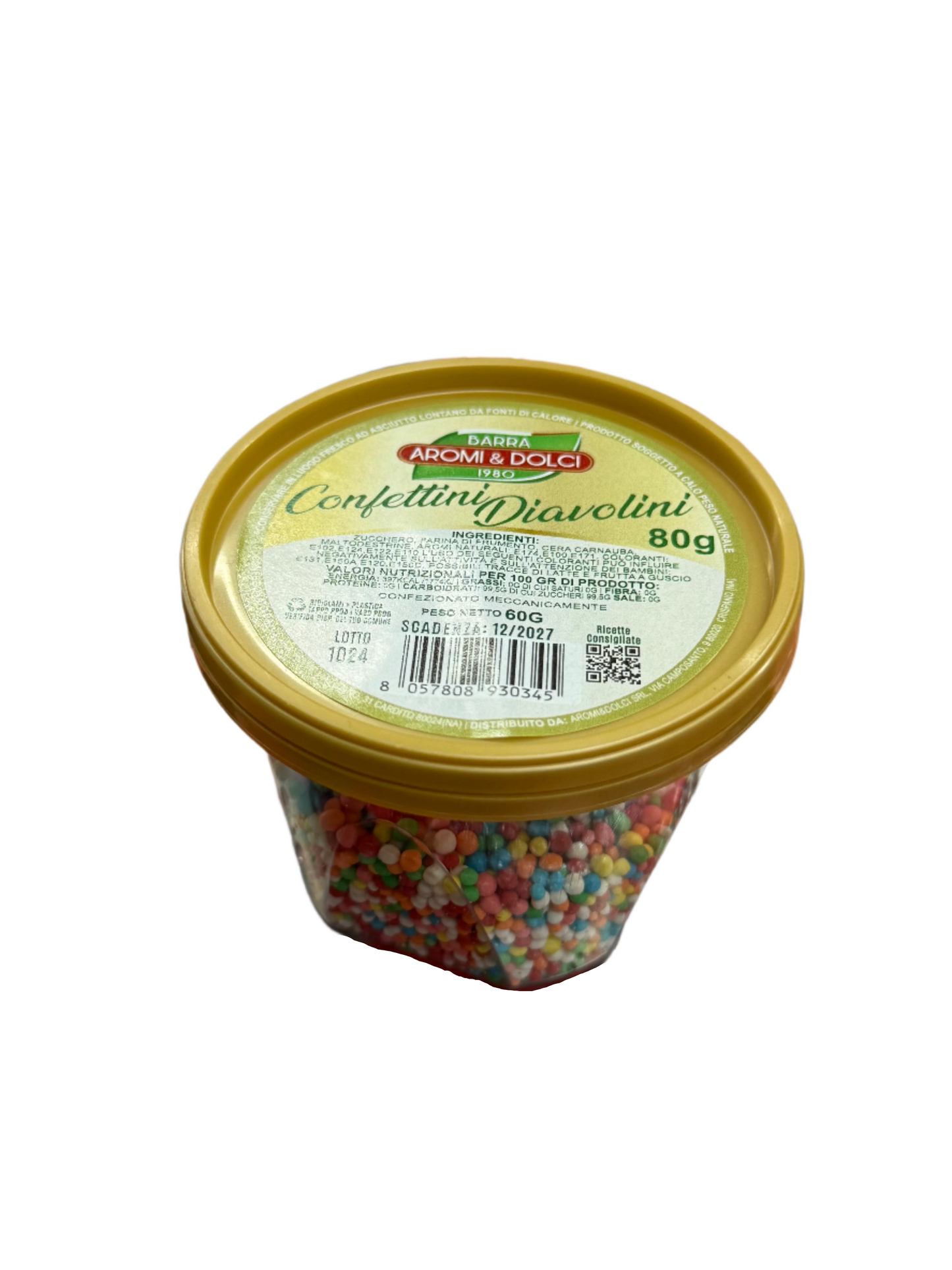 Confettini Diavolini Sprinkle 80g