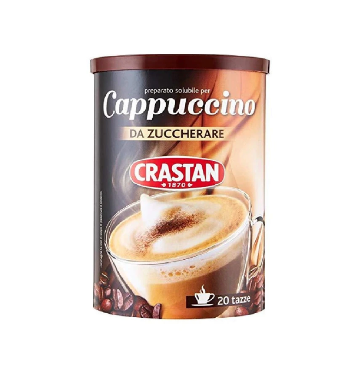 Crastan Cappuccino Instant Coffee Unsweetened 250g
