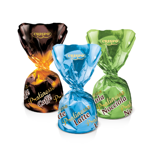 Crispo Pompei Assorted Milk Chocolates Pralines 250g