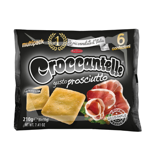 Croccantelle Prosciutto Multipack Crackers 210g