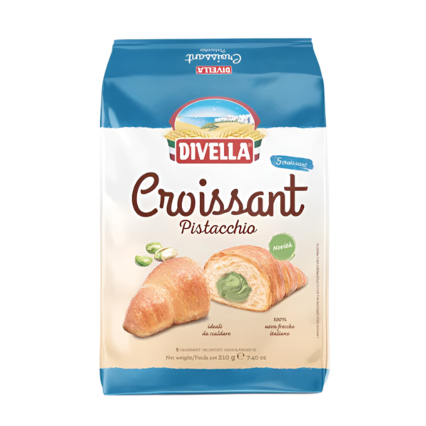 Divella Pistachio Croissants 5 pcs 210g