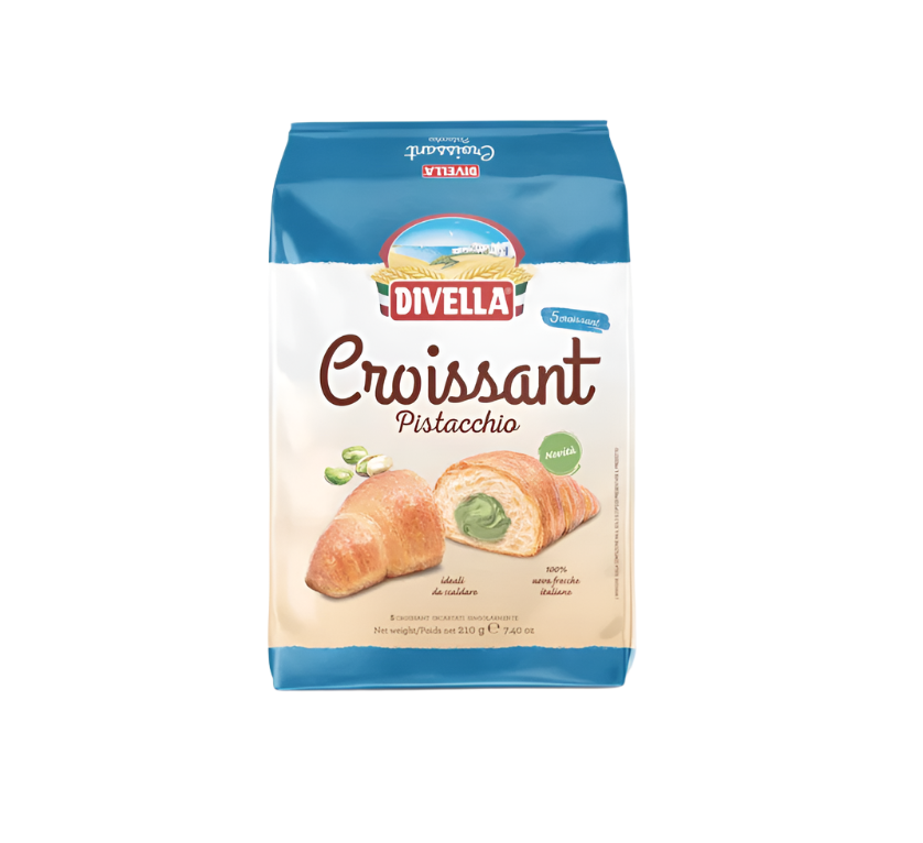 Divella Pistachio Croissants 5 pcs 210g