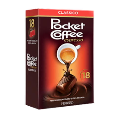 Ferrero Pocket Coffee Espresso 18 Pieces