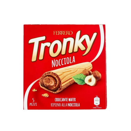 Ferrero Tronky Chocolate Wafers with Hazelnuts 5 Bars