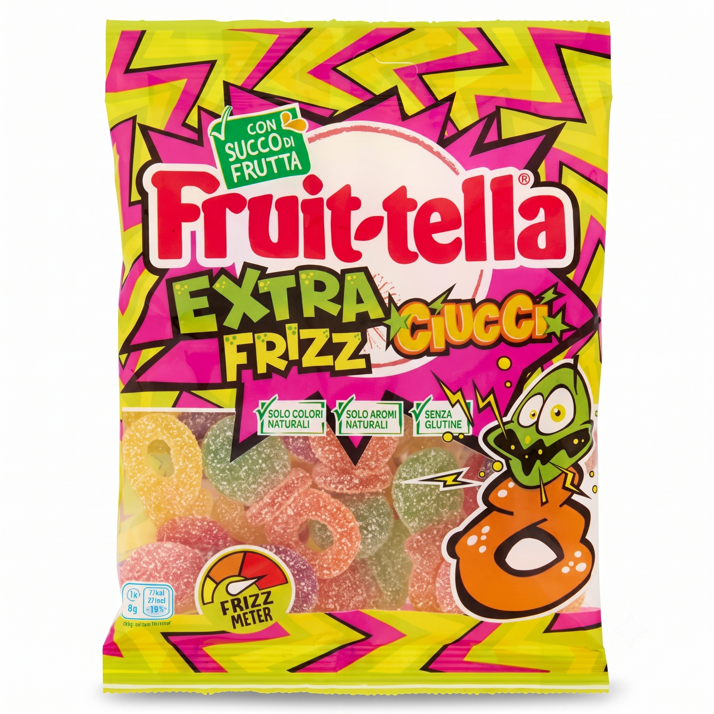 Fruittella Extra Frizz Ciucci Gummies 165g