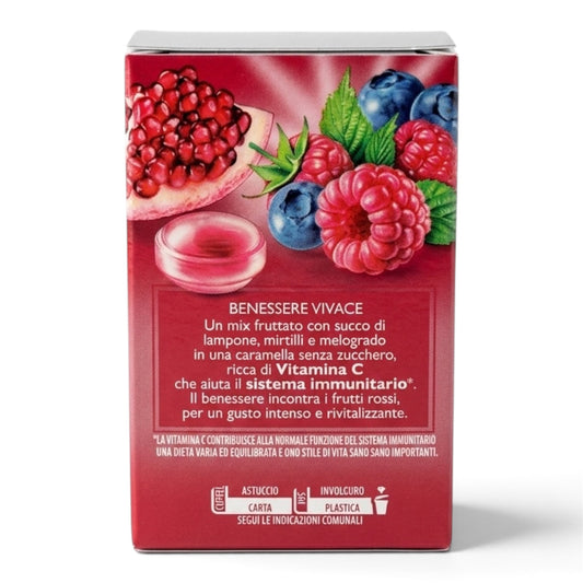 Golia Fruit C Sugar-Free Berry Candy 46g (2-Pack)