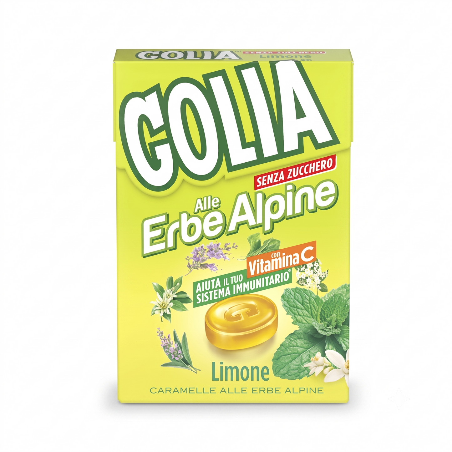 Golia Herbs Limone Sugar-free Candy 46g