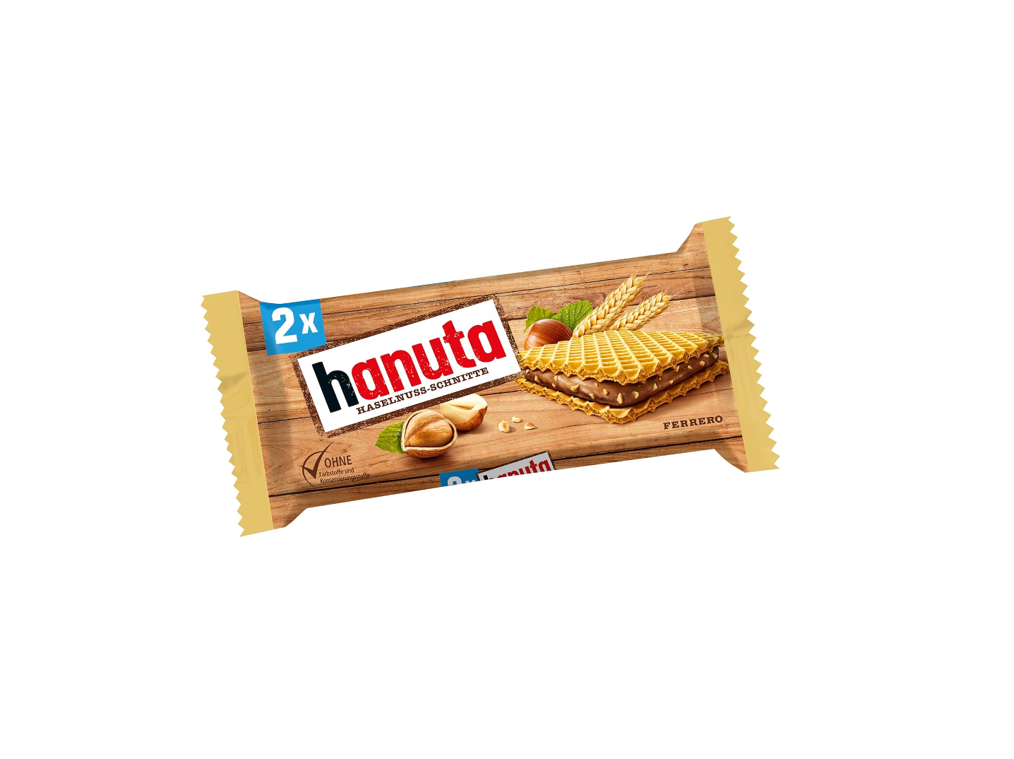 Hanuta Hazelnut Wafer 44g