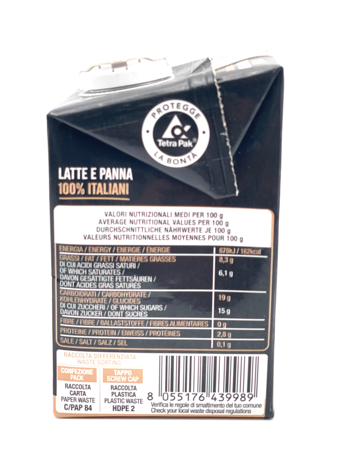 Caffe Borbone Crema Fredda Caffe Cold Cream Coffee Dessert 550g