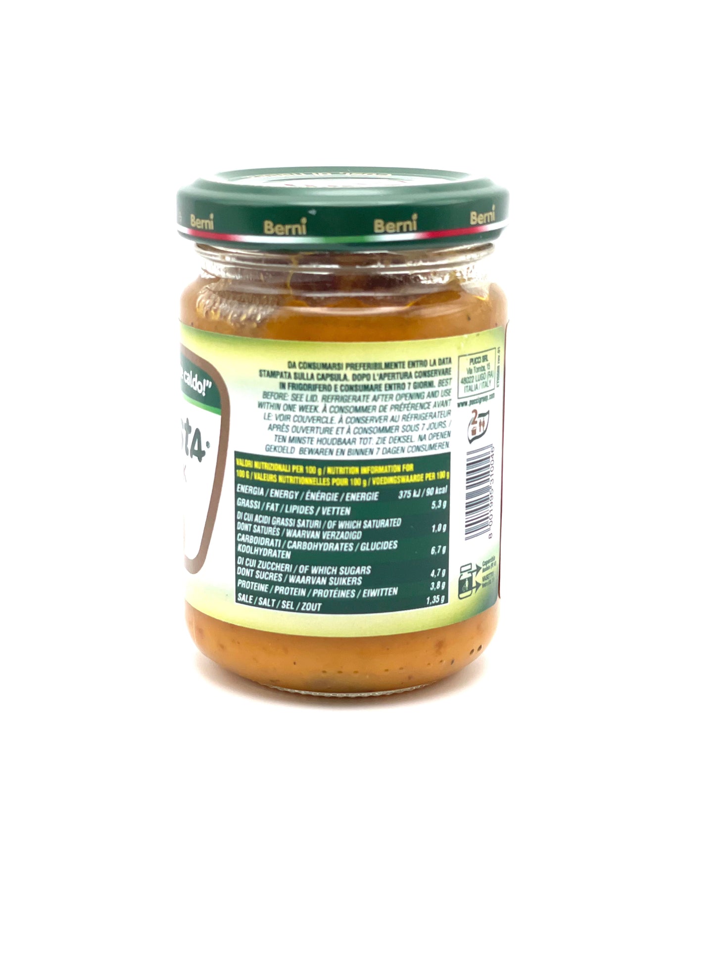 Berni CondiPasta Pumpkin-Speck Sauce 130g Jar