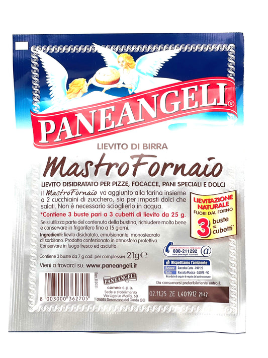 Paneangeli Mastro Fornaio Yeast For Pizza 21g