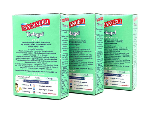 Paneangeli Tortagel Vegan Jelly Powder 42g 3-Pack