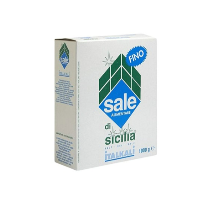 Italkali Sicilia Fine Iodized Sea Salt 1000g