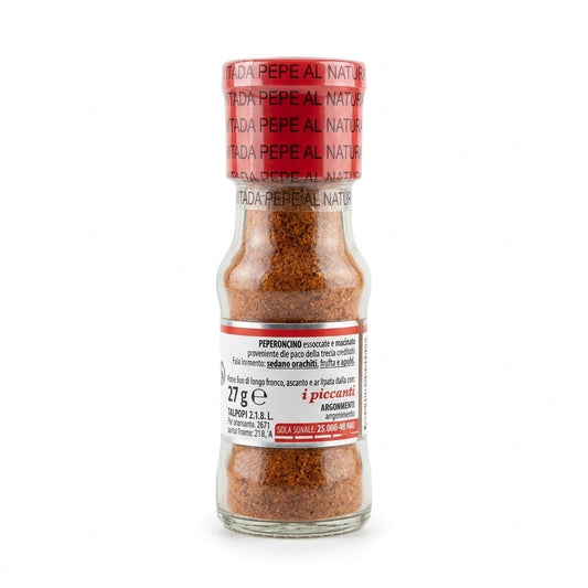 Italpepe Ground Hot Chili Pepper 27g Glass Jar – Italian