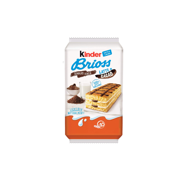 Kinder Brioss Latte and Cacao 280g
