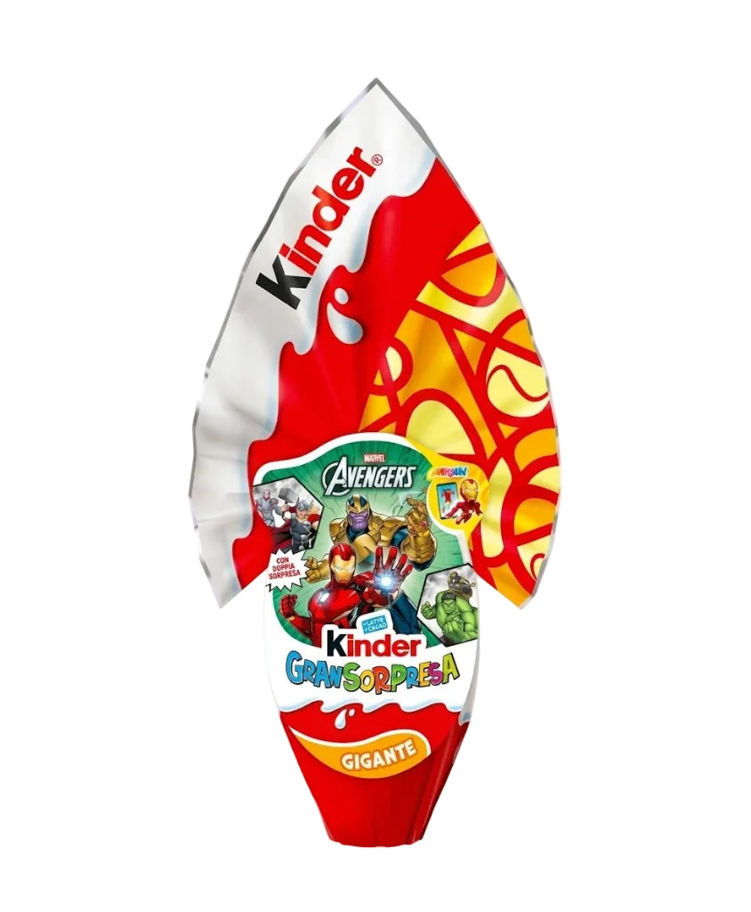 Kinder Gran Sorpresa Marvel Avengers Chocolate Easter Egg 320g