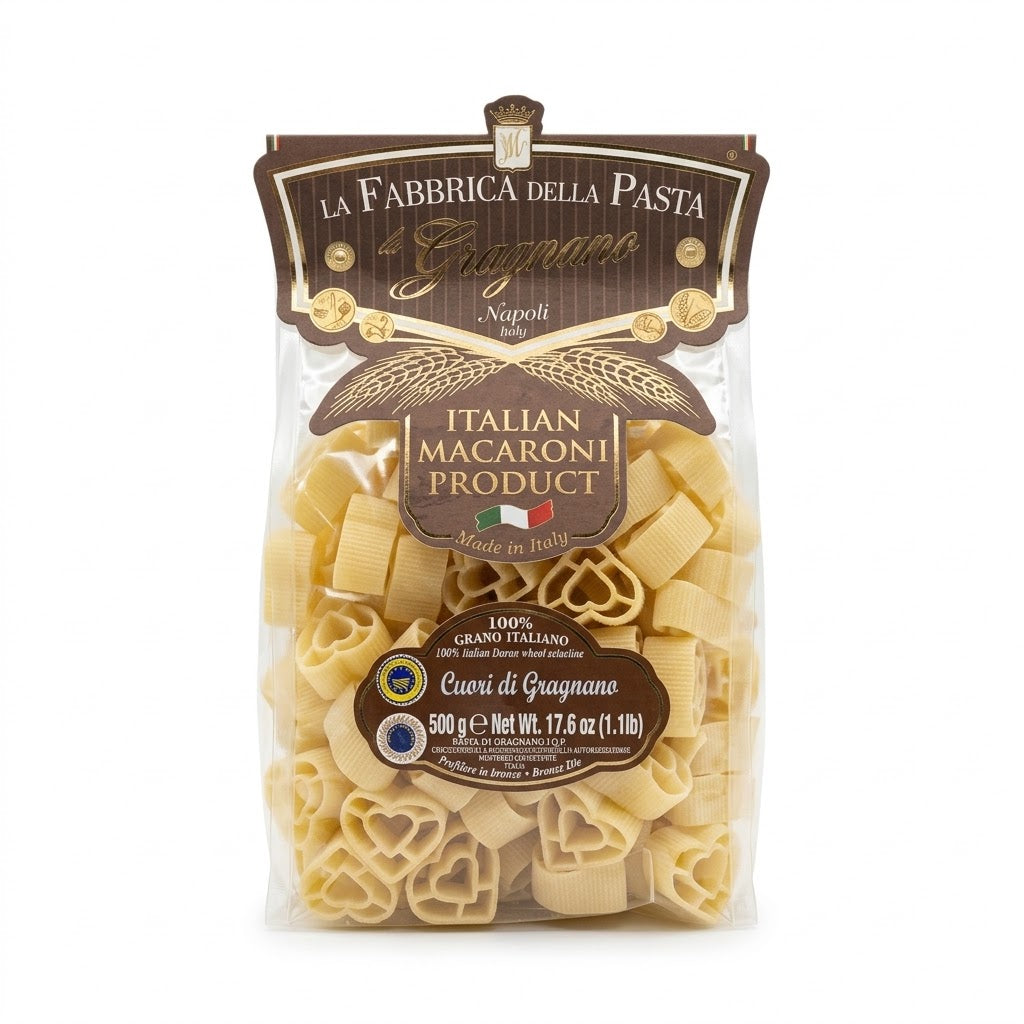 La Fabbrica della Pasta Cuori di Gragnano 500g - Authentic Italian Pasta