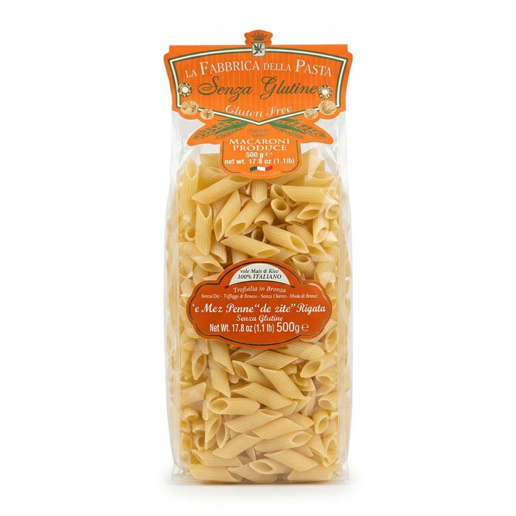 La Fabbrica della Pasta Gluten Free Mez Penne Rigate 500g