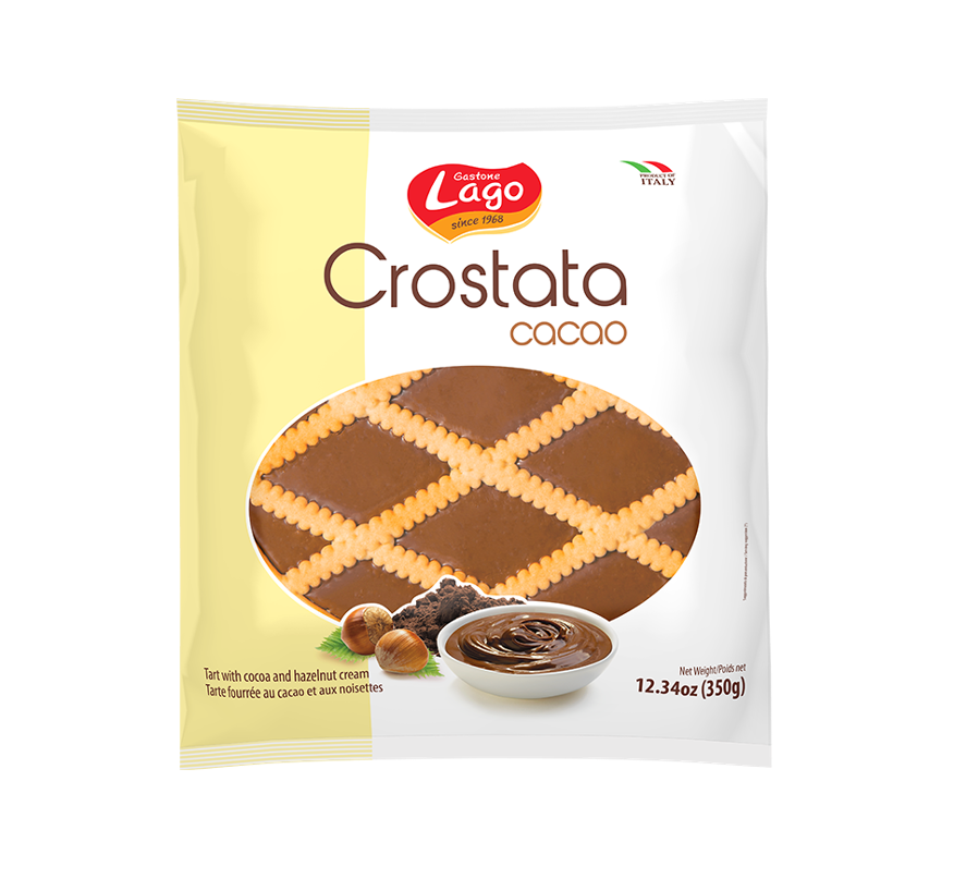 Lago Crostata Cacao Shortbread Tarts 350g