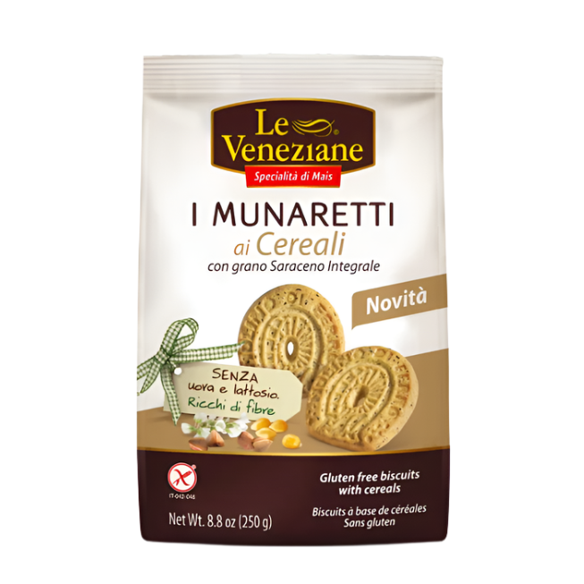 Le Venetian Cereal Gluten Free Biscuits 250g