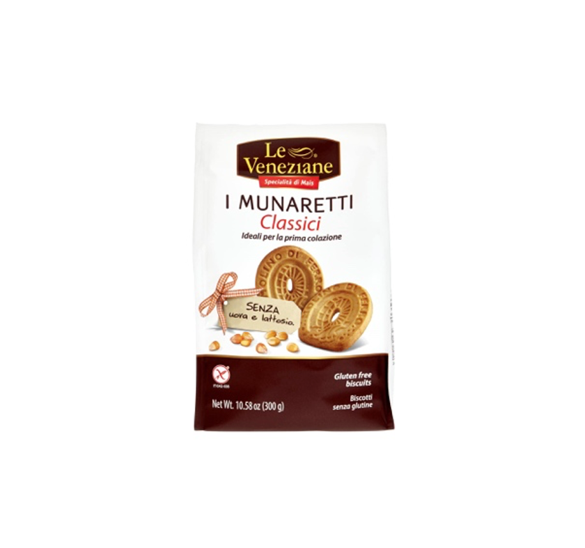 Le Venetian Munaretti Gluten Free Biscuits 300g