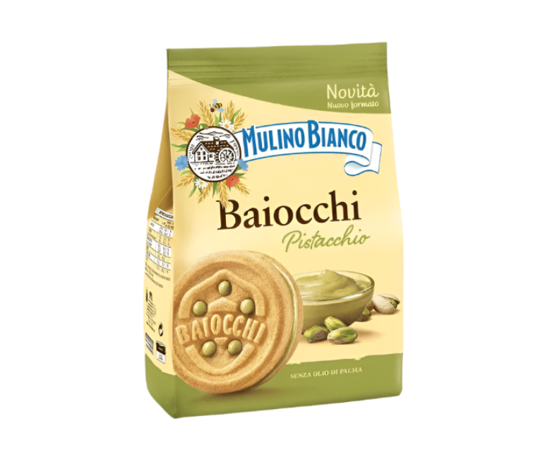 Mulino Bianco Baiocchi Pistachio Cream Cookies 240g