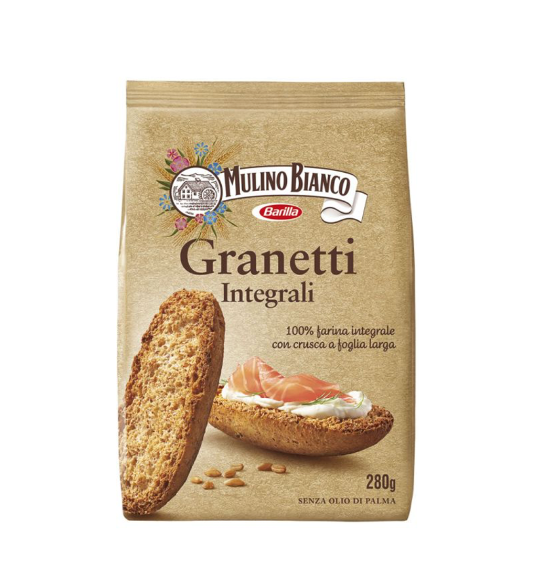 Mulino Bianco Granetti Whole Wheat 280g