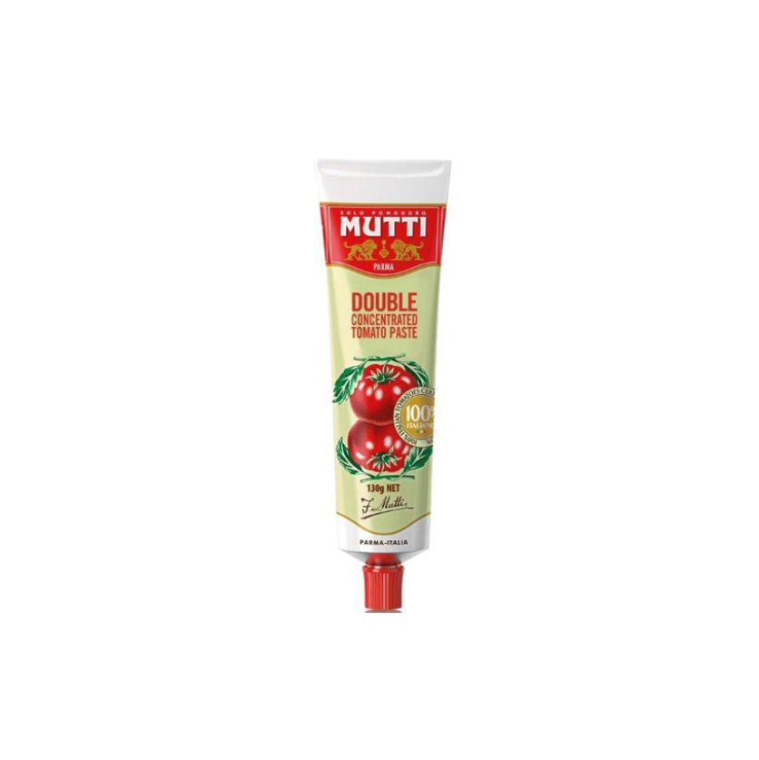 Mutti Double Concentrated Italian Tomato Paste Tube 130g