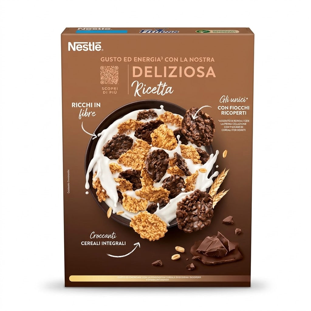 Nestlé Fitness Dark Chocolate Cereal 375g – Whole Grain