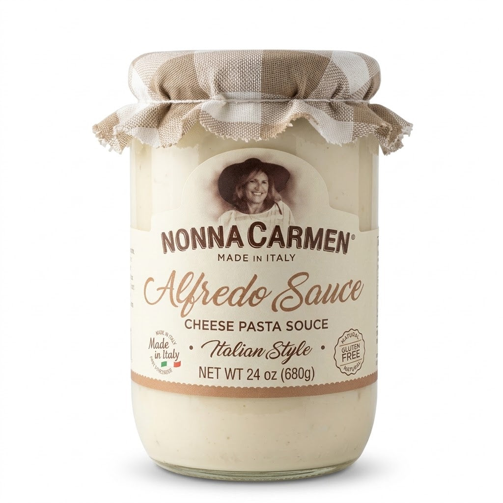 Nonna Carmen Alfredo Cheese Pasta Sauce 24 oz (680g) Jar