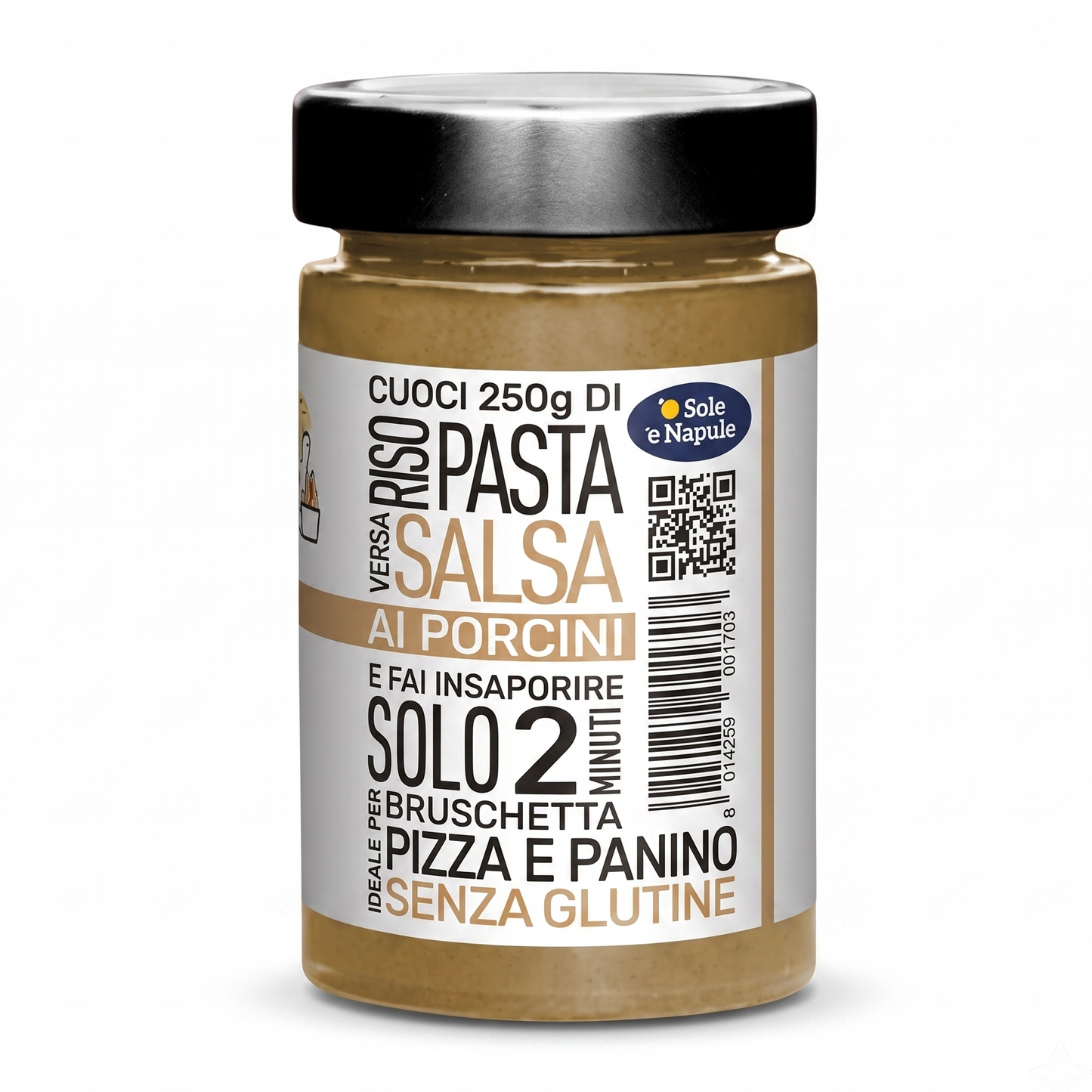 'O Sole e Napule Porcini Mushroom Sauce 190g