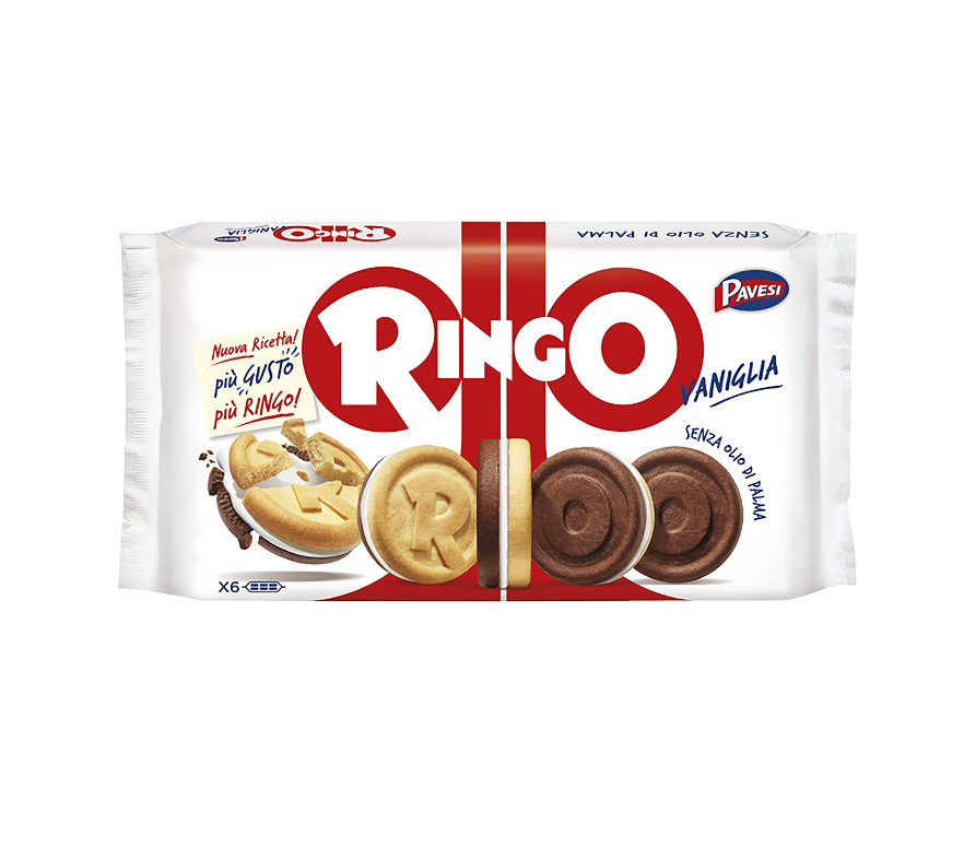 Pavesi Ringo Vanilla Cookies 330g