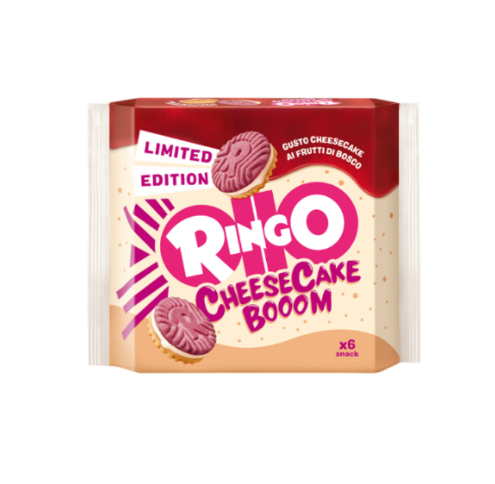 Pavesi Ringo Cheesecake Cookies Limited Edition 168g