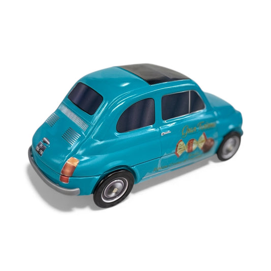 Vanoir FIAT 500 Gran Turismo with Chocolates in a Metal Car Toy 205g BLUE