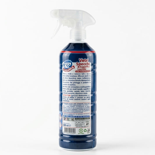 Rio Casamia Glass & Mirror Cleaner with Ammonia 800ml