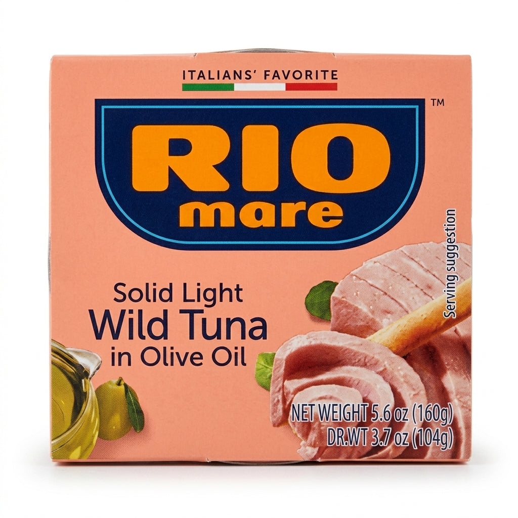 Rio Mare Solid Light Wild Tuna In Olive Oil 160g