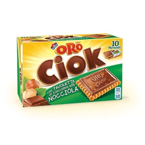 Saiwa Oro Ciok Biscuit Hazelnut Chocolate 250g