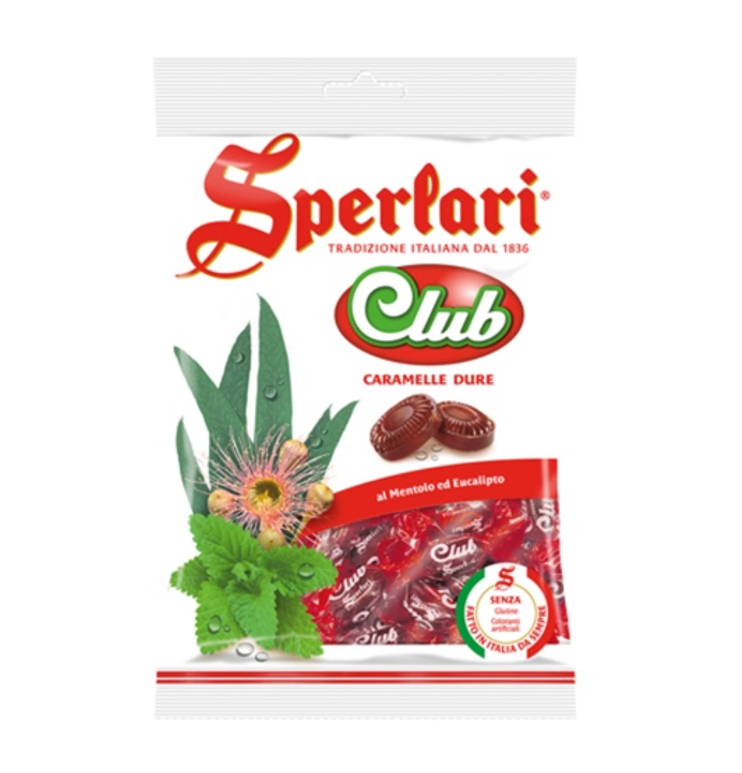 Sperlari Club Caramelle Mint Hard Candies 200g