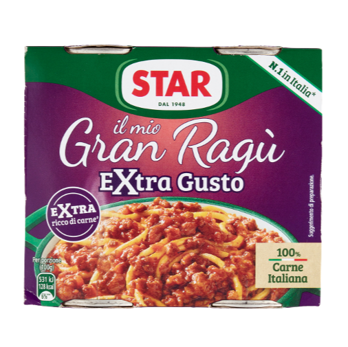 Star Gran Ragù Extra Gusto 2x180g
