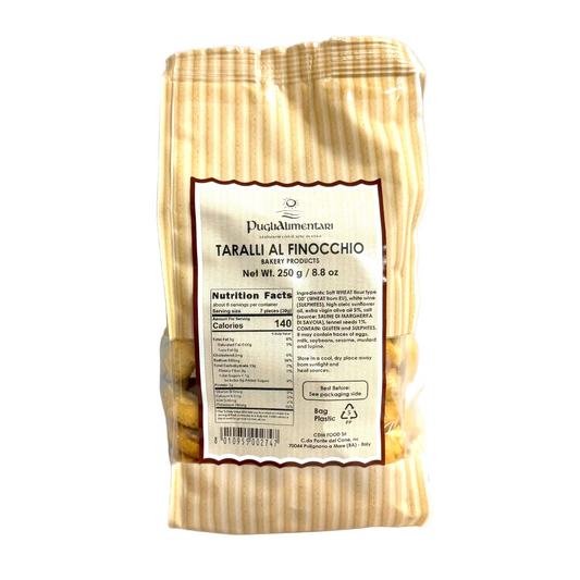 Taralli Fennel Seeds 250g