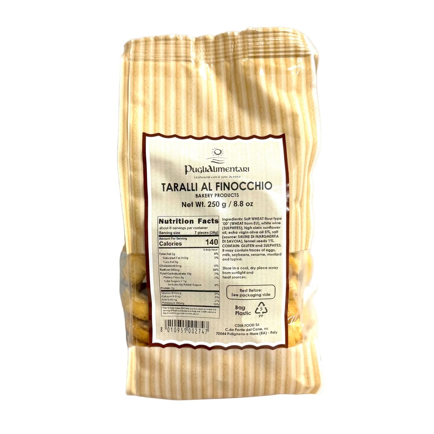 Taralli Fennel Seeds 250g