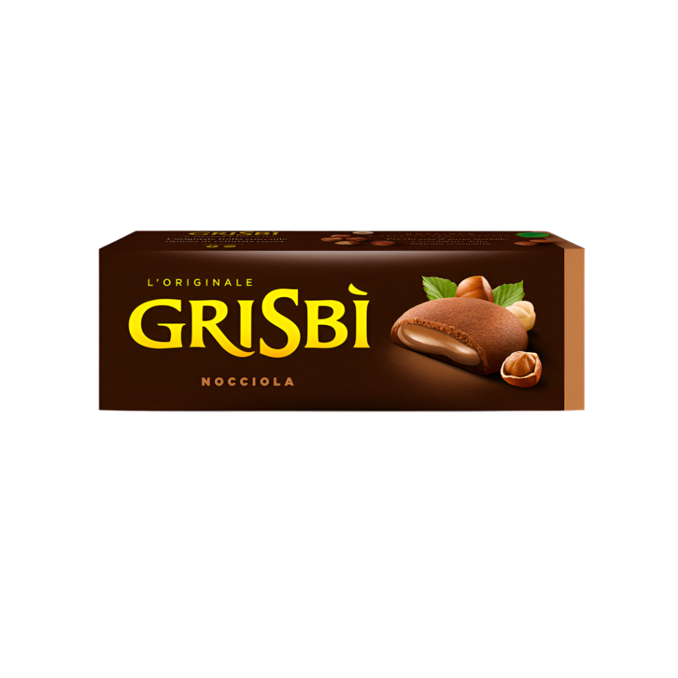 Vicenzi Grisbi Hazelnut Cream Filled Biscuits 135g