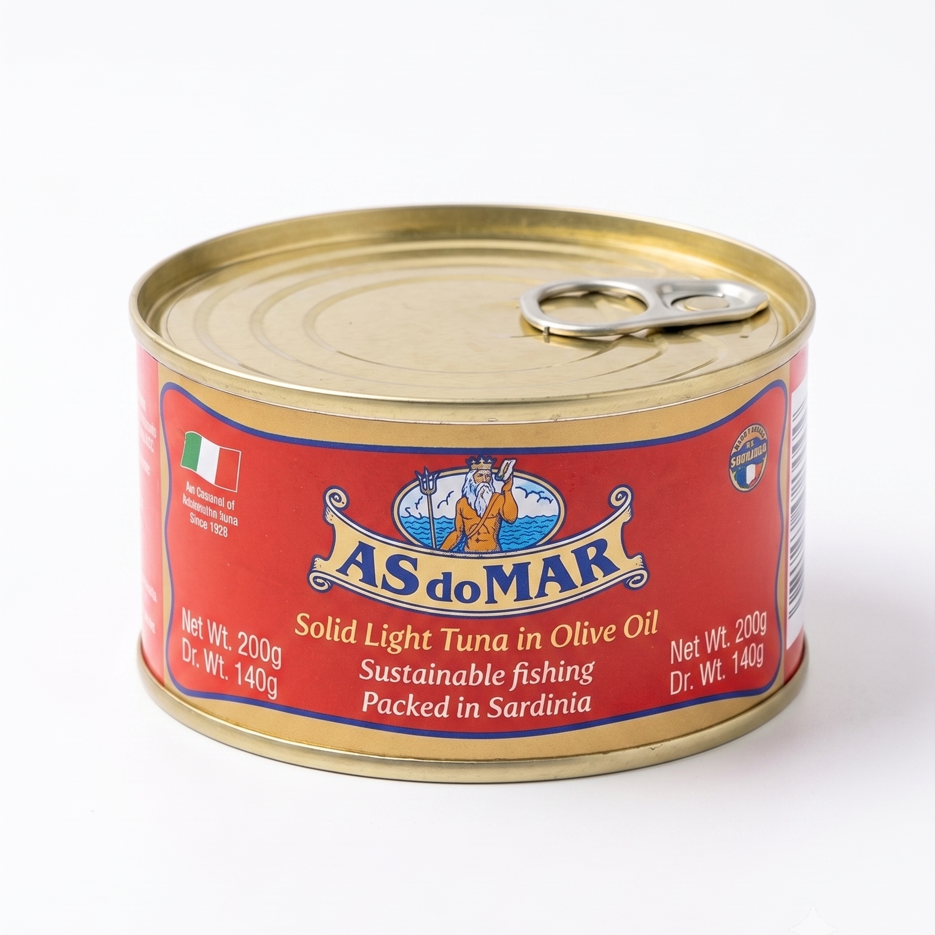 AS do Mar Solid Light Yellowfin Tuna in Olive Oil 200g
