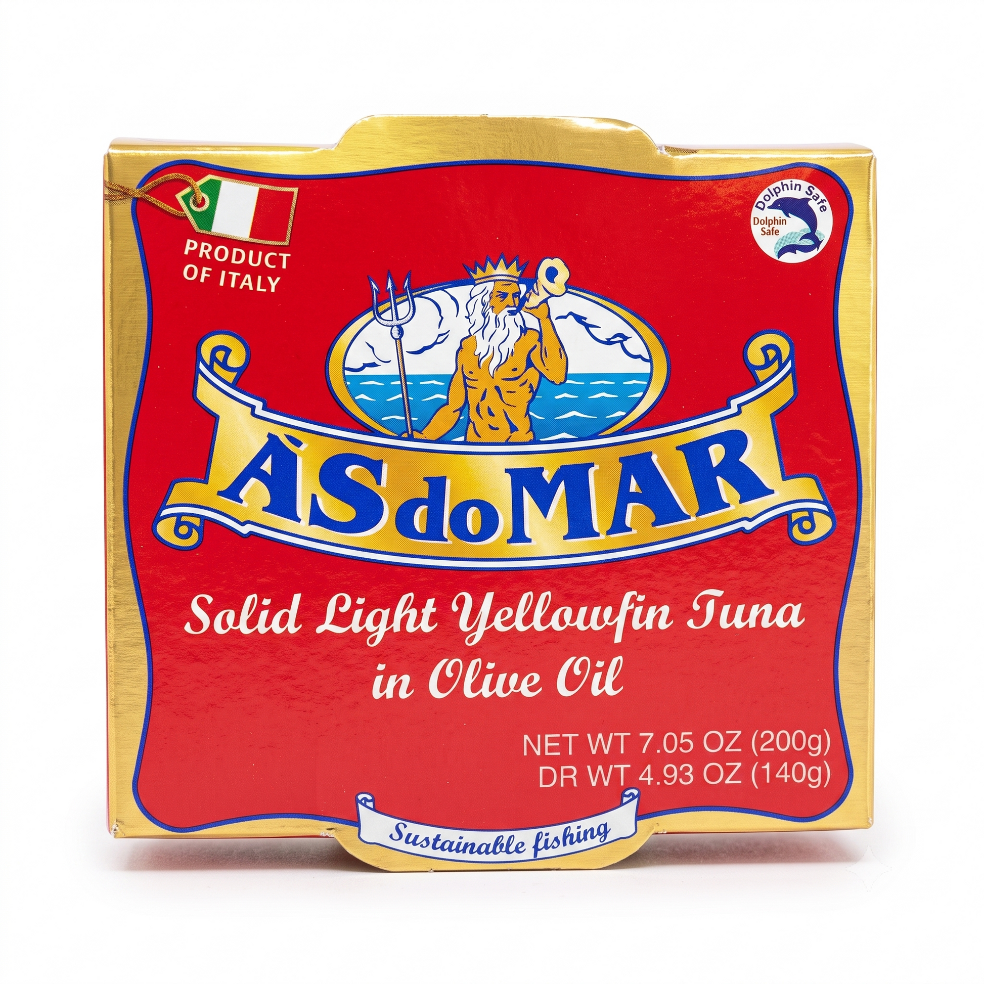 AS do Mar Solid Light Yellowfin Tuna in Olive Oil 200g