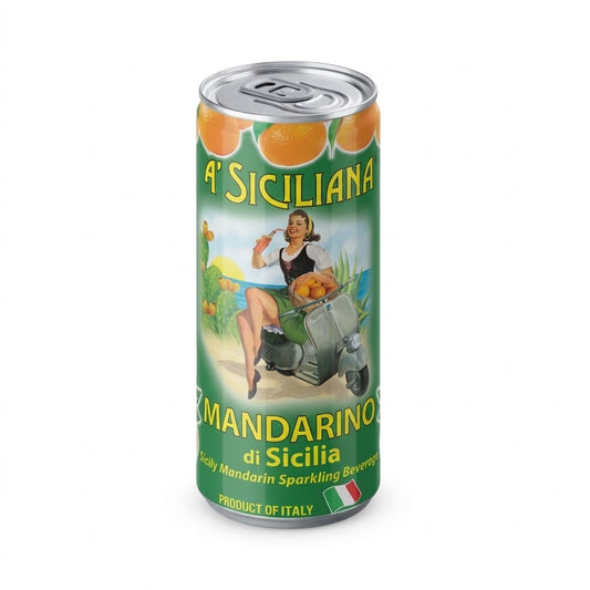 A' Siciliana Mandarin Sparkling Soda 330ml