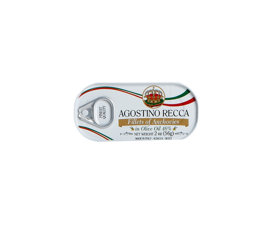 Agostino Recca Fillets of Anchovies in Olive Oil 50g